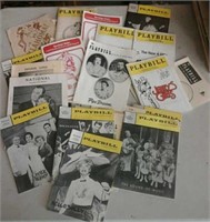 Many playbills some autographed