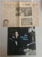 The Liberace Story book signed