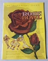 1960 Rosebowl official program
