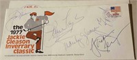 1977 Jackie Gleason autographs