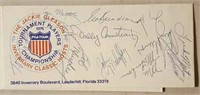 The Jackie Gleason 1976 tournament Champs
