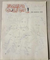 Florida Golfer 1976 autographs