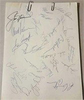 Misc. Celebrity autographs and paper