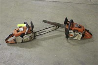 (2) Stihl 031AV Chainsaws, Both Unknown Condition