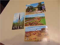 New Brunswick- 4 Postcards