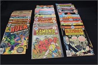 27 DC Comics; 4 Marvel and Others