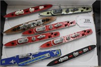 8 Sea Kings Lesney Made in England