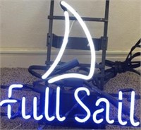 "Full Sail" Neon Beer Sign