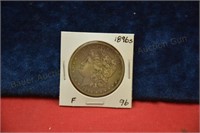 1896s Morgan Silver Dollar  F  better date