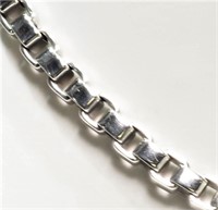20-NT11 Stainless Steel Mens Box Chain & Bracelet