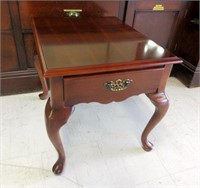 Single Drawer Cherry Side Table