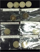 10 V Liberty Nickels