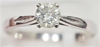 31X- 10k diamond 0.40ct solitaire ring -$3,000