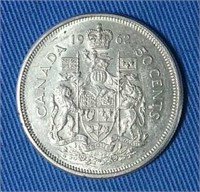 1962 Canada  silver half dollar #2