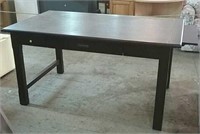 Table with drawer and side slides 60x34x31H