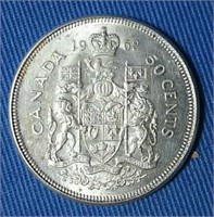 1962 Canada silver half dollar #3