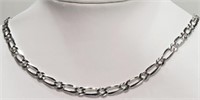 1X- Men's Sterling Silver Chain 24.3g - $500