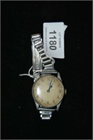 Rare early Omega military wrist watch '6B/159',