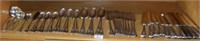 Vintage set of Community silver plate cutlery,