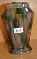 1930s Regal Mashman Australian pottery vase, multi