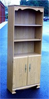 Book Shelf with Bottom Doors