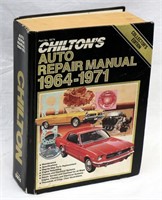 Chilton Auto Repair Manual 1964-71 Collector's