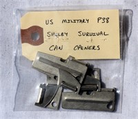 5 US Military P38 Survival Can Openers