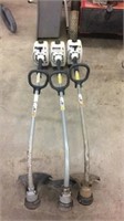 3 Ryobi gas weed timmers