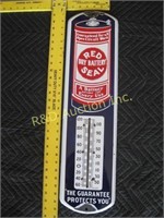 Red Seal Dry Batteries Porcelain Thermometer