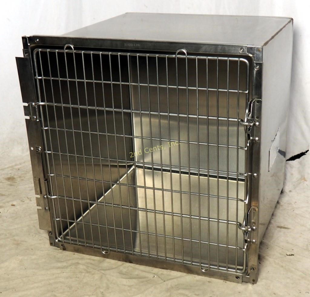 18" x 18" Stainless Steel Animal Cages