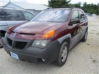 2001 PontAIC AZTEK