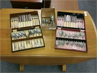 SELECTION OF ANTIQUE FLATWARE