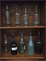 SELECTION OF 24 ANTIQUE BOTTLES