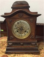 2 ANTIQUE CLOCKS (NOT WORKING-PARTS OR DECORATION