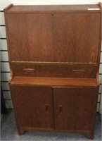 MID CENTURY CHILD'S DROP FRONT BUREAU