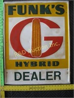 Funks G Hybrid Dealer Tin Sign