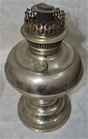 Vintage Rayo Nickle Oil Lamp (No Chimney)