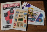 Vintage Stamp Supplement Lot