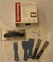 Floor Trowel and Wall base lot