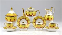 Early 19th C Paris Porcelain tea service
