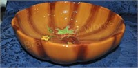 Ceramic bowl HARVEST style or fall with