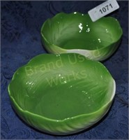 22 Green cabbage bowls