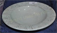 World Market Porcelain bowl approx 14"