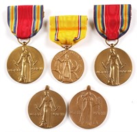 WWII US MEDAL LOT OF 6