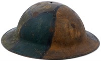 WWI US PAINTED BRODIE HELMET