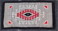 ZAPOTEC MEXICAN WOOL AND ACRYLIC RUG