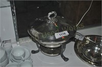 Claw foot Silver Plated Chafing Dish stand & Burnr