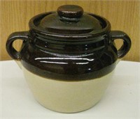 Small Bean Pot - Marked "USA"  -  6" Tall