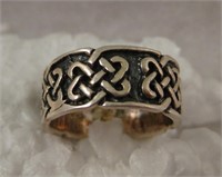 Sterling Silver Tribal Ring