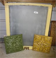 VINTAGE FROSTED WINDOW AND MORE